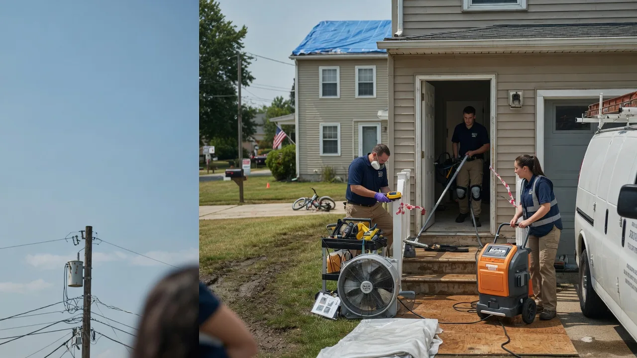 Water Damage Repair in Wellington, KY near me